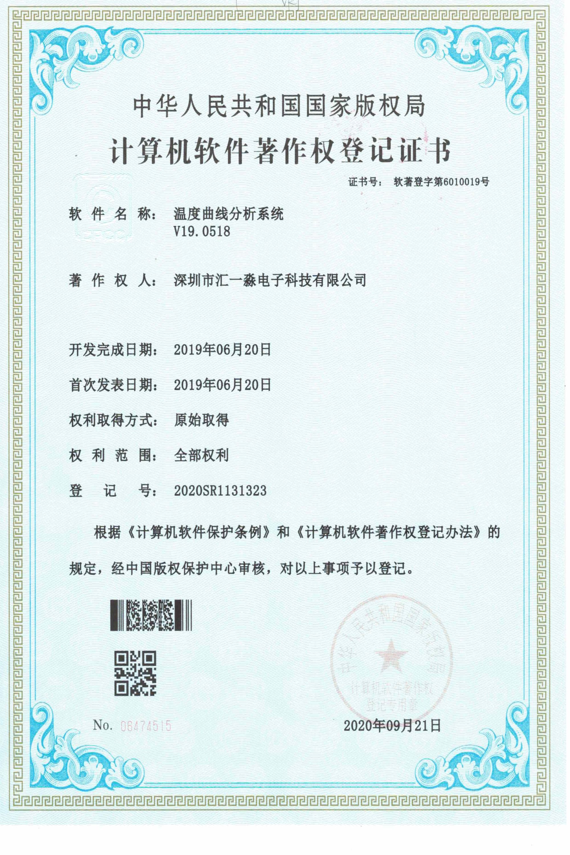 Temperature Profiling System Software Publications